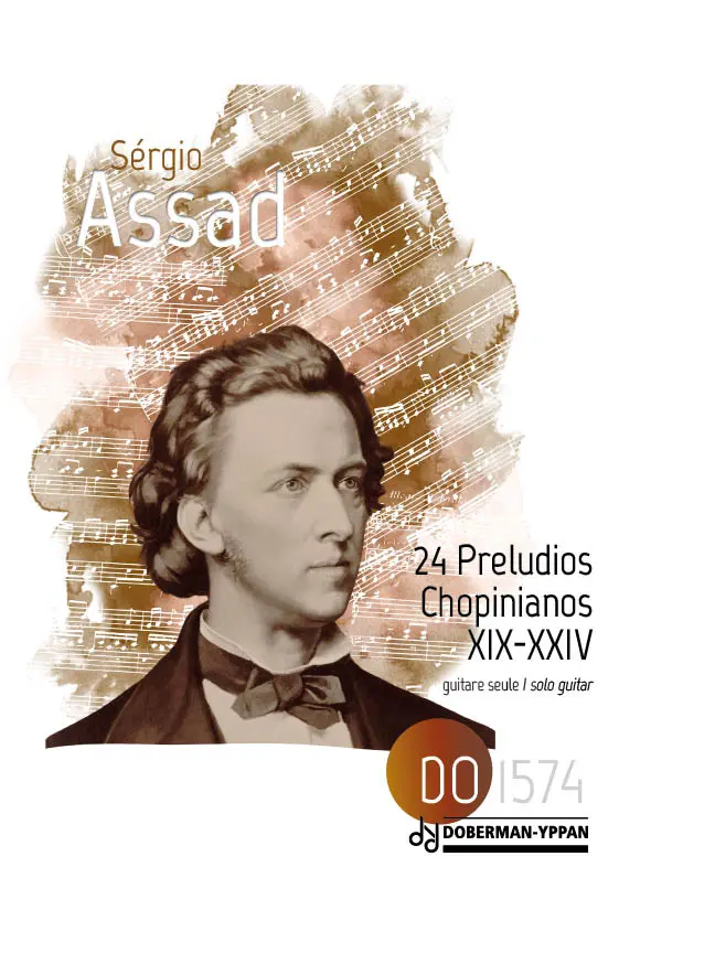 Assad | 24 Preludios Chopinianos XIX-XXIV for solo guitar